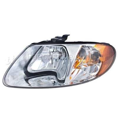Aftermarket Replacement - HLT-1091LC CAPA 01-07 Dodge Caravan, Town & Country, Voyager Headlight Headlamp Driver Side