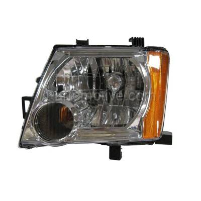 Aftermarket Replacement - HLT-1286LC CAPA 05-12 Xterra Headlight Headlamp Front Head Light Lamp Driver Side SE PRO-4X