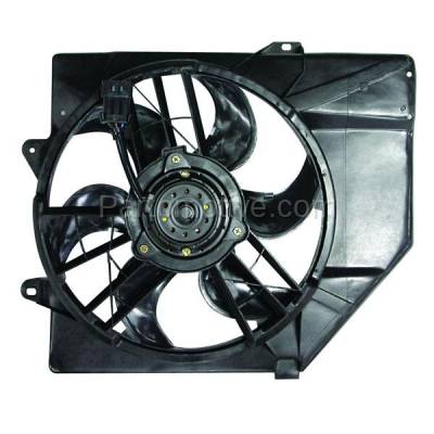 Aftermarket Replacement - FMA-1116 93-96 Escort Auto Trans Tracer Radiator A/C Condenser Cooling Fan Motor Assembly
