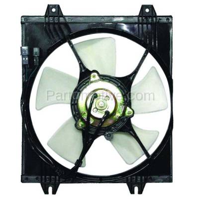 Aftermarket Replacement - FMA-1347 94-98 Galant with Automatic Transmission AC Condenser Cooling Fan Motor Assembly