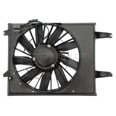 Aftermarket Replacement - FMA-1399 93 94 95 Quest & Villager (HD) Radiator A/C Condenser Cooling Fan Motor Assembly