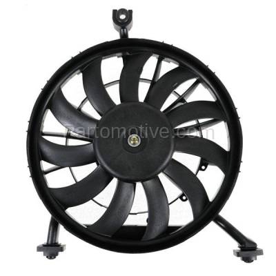 Aftermarket Replacement - FMA-1417 Skylark Olds Achieva Grand Am Radiator A/C Condenser Cooling Fan Motor Assembly