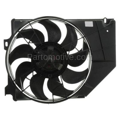 Aftermarket Replacement - FMA-1127 88-91 Tempo Topaz Automatic w/ AC Radiator Condenser Cooling Fan Motor Assembly