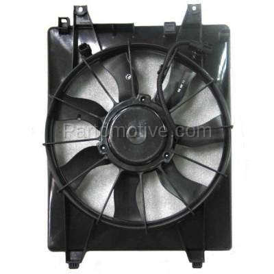 Aftermarket Replacement - FMA-1245 A/C Condenser Cooling Fan Motor Assembly For 07 08 09 10 Hyundai Veracruz