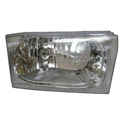 Aftermarket Replacement - HLT-1164RC CAPA Ford Excursion & Pickup Truck Headlight Headlamp Head Light Passenger Side