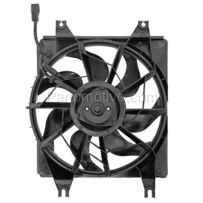 Aftermarket Replacement - FMA-1225 95 96 97 98 99 Accent SOHC Radiator Engine Cooling Fan Motor Assembly w/ Shroud