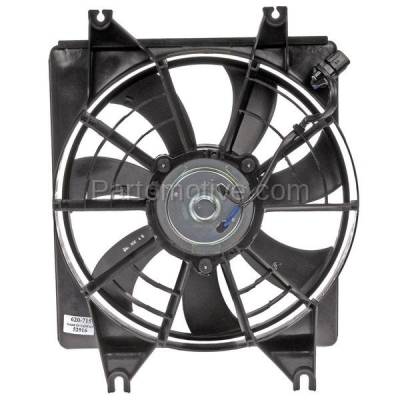 Aftermarket Replacement - FMA-1237 95 96 97 98 99 Accent 1.5L SOHC A/C Condenser Cooling Fan Motor Assembly Shroud