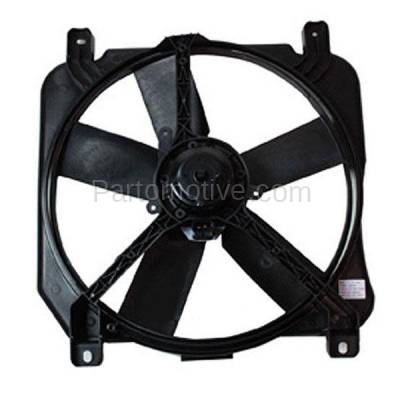 Aftermarket Replacement - FMA-1017 91 92 93 94 95 96 Park Avenue Radiator Cooling Fan Motor Assembly Blade & Shroud