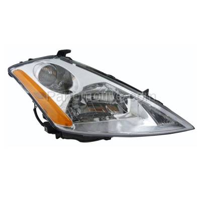 Aftermarket Replacement - HLT-1246RC CAPA 03-07 Murano Headlight Headlamp Halogen Head Light Lamp Passenger Side DOT