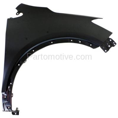 Aftermarket Replacement - FDR-1247RC CAPA 2013-2016 Buick Encore (1.4L Turbocharged Engine) Front Fender Quarter Panel (without Turn Signal Lamp Hole) Primed Right Passenger Side