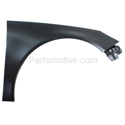 Aftermarket Replacement - FDR-1614RC CAPA 2012-2017 Buick Regal (2.0L & 2.4L Engine) Front Fender Quarter Panel (without Turn Signal Lamp Hole) Primed Steel Right Passenger Side