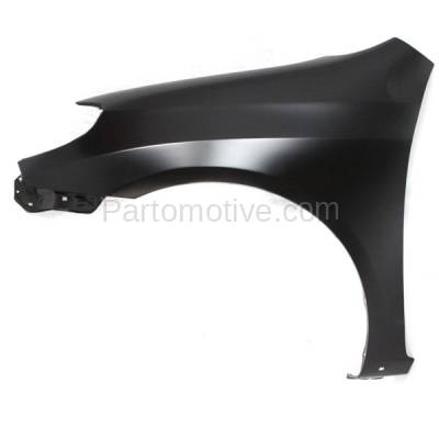 Aftermarket Replacement - FDR-1463LC CAPA 2003-2008 Toyota Matrix (XR & XRS) 1.8L (Wagon 4-Door) Front Fender Quarter Panel (with Rocker Molding Holes) Steel Left Driver Side