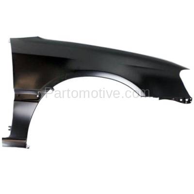 Aftermarket Replacement - FDR-1431R 2000-2004 Subaru Legacy (2.5 Liter H4 Engine) Front Fender Quarter Panel (with Molding Holes) Primed Steel Right Passenger Side