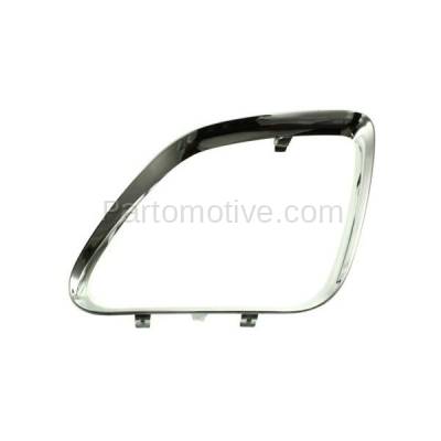 Aftermarket Replacement - GRT-1061L 05-09 G6 Front Upper Grille Trim Grill Molding Chrome Left Driver Side GM1200542
