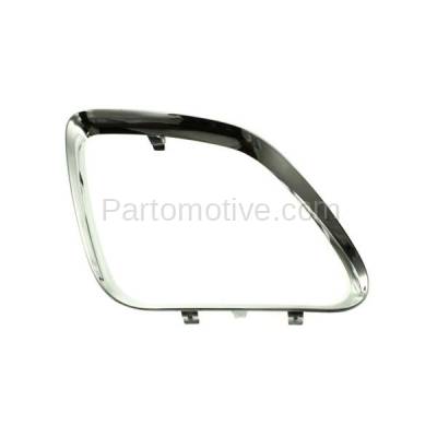 Aftermarket Replacement - GRT-1061R 05-09 G6 Front Upper Grille Trim Grill Molding Chrome Passenger Side GM1200541