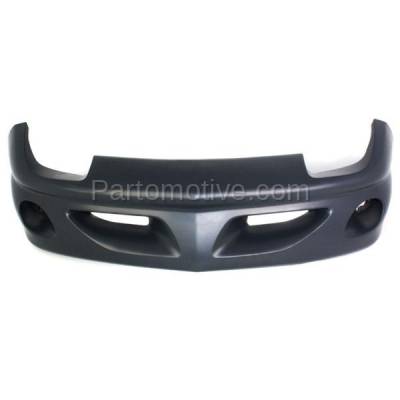 Aftermarket Replacement - BUC-1795F 95-99 Sunfire GT Front Bumper Cover Assembly Primed Plastic GM1000509 22597555