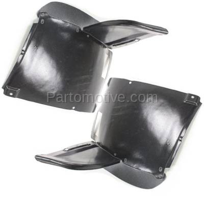Aftermarket Replacement - ESS-1084L & ESS-1084R 01-03 5-Series Lower Engine Splash Shield Under Cover Left & Right Side PAIR SET