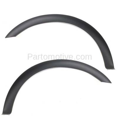 Aftermarket Replacement - FDF-1039L & FDF-1039R 1997-2002 Expedition & 1997-2003 F-Series F150 & 2004 F-150 Heritage Front Fender Flare Wheel Opening Molding PAIR SET Left & Right Side