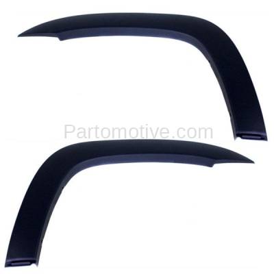 Aftermarket Replacement - FDF-1062L & FDF-1062R 05-13 Tacoma XRunner Front Fender Flare Wheel Opening Molding Trim L+R SET PAIR