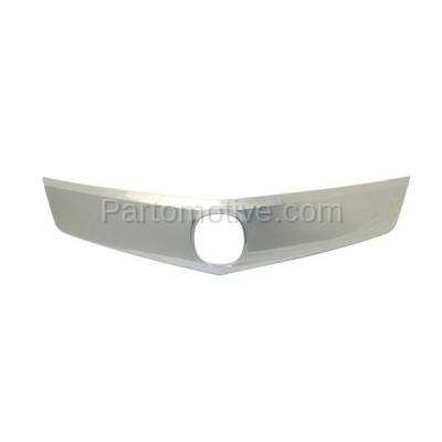 Aftermarket Replacement - GRT-1008 10-12 RDX Front Grille Trim Grill Molding Satin Nickel AC1210120 71122STKA02ZB