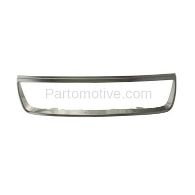 Aftermarket Replacement - GRT-1066 06-08 Malibu Front Grille Trim Grill Molding Surround Chrome GM1210110 15853884
