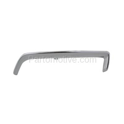 Aftermarket Replacement - GRT-1039L 03-05 Neon Front Upper Grille Trim Grill Molding Chrome LH Driver Side CH1202101