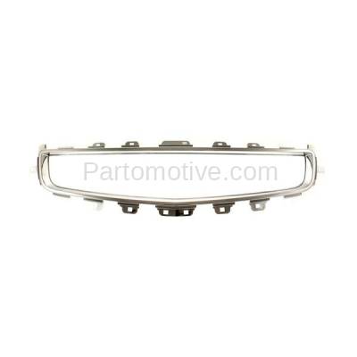 Aftermarket Replacement - GRT-1075 08-12 Malibu Front Grille Trim Grill Surround Molding Chrome GM1210115 25784043