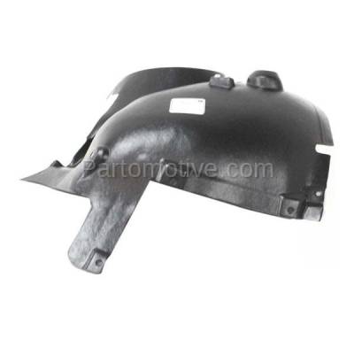 Aftermarket Replacement - IFD-1758L 2003-2009 Mercedes-Benz CLK-Class (Convertible & Coupe) Front (Front Upper Section) Splash Shield Inner Fender Liner Wheelhouse Panel Plastic Left Driver Side