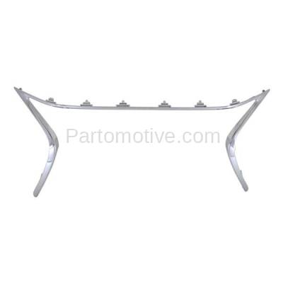Aftermarket Replacement - GRT-1186C CAPA For 13-15 ES300h/ES350 Front Grille Trim Grill Molding Surround 5312133050