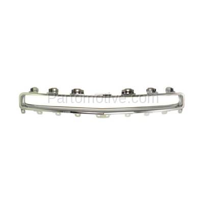 Aftermarket Replacement - GRT-1074C CAPA For 08-12 Malibu Front Upper Grille Trim Grill Surround Molding 15823701
