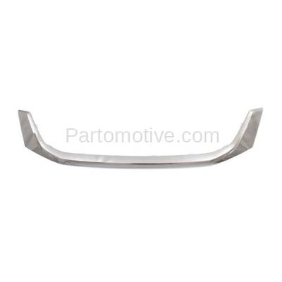 Aftermarket Replacement - GRT-1087C CAPA For 13-15 Accord Coupe Front Lower Grille Trim Grill Molding 71122T3LA01ZB