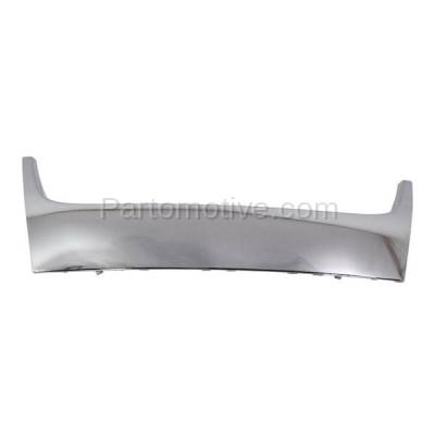 Aftermarket Replacement - GRT-1269C CAPA For 05-10 Jetta Front Lower Grille Trim Grill Molding Chrome 1K5853761A2ZZ