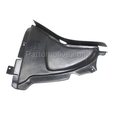 Aftermarket Replacement - IFD-1058R 10-17 5-Series Front Splash Shield Inner Fender Liner Panel Right Side BM1251128
