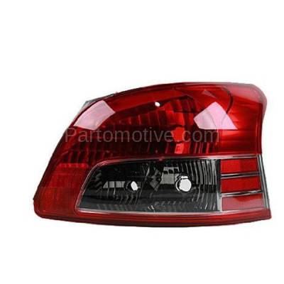 Aftermarket Auto Parts - TLT-1622RC CAPA 07-11 Yaris S Sedan Taillight Taillamp Brake Light Lamp Passenger Side RH
