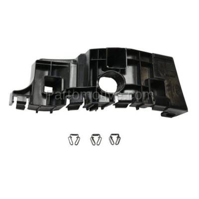 Aftermarket Replacement - BRT-1033FR 14-15 Chevy Silverado 1500 Pickup Truck Front Upper Bumper Cover Retainer Mounting Brace Support Bracket Plastic Right Passenger Side