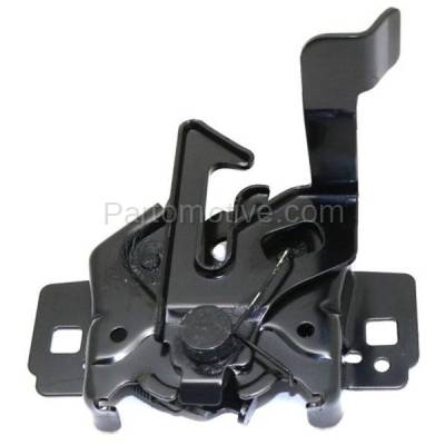 Aftermarket Replacement - HDL-1022 For 10-14 Mustang V6/V8 Front Hood Latch Lock Bracket Steel FO1234127 AR3Z16700A