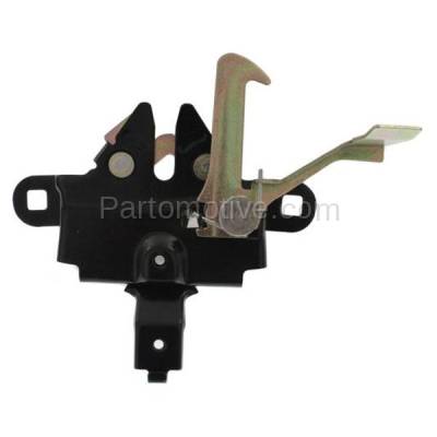 Aftermarket Replacement - HDL-1029 Fits 04-12 Chevy Colorado Front Hood Latch Lock Bracket Steel GM1234109 15870145