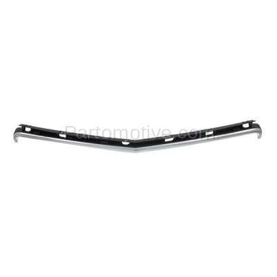 Aftermarket Replacement - GRT-1206 08-15 C-Class Front Upper Grille Trim Hood Molding Chrome MB1235100 2048800983