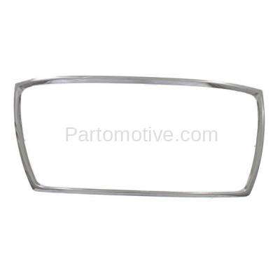 Aftermarket Replacement - GRT-1227 NEW 10-13 Outlander Front Grille Trim Grill Surround Molding MI1202100 6400F026