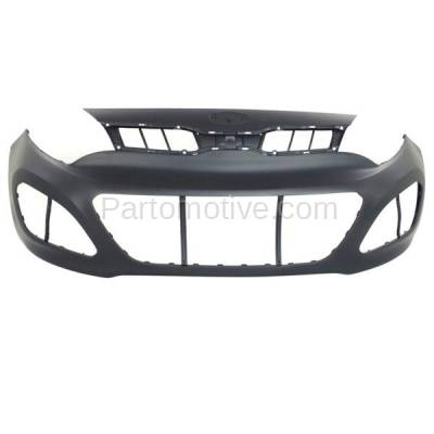 Aftermarket Replacement - BUC-2452F Front Bumper Cover Assembly Primed Fits 12-16 Rio Hatchback KI1000158 865111W200