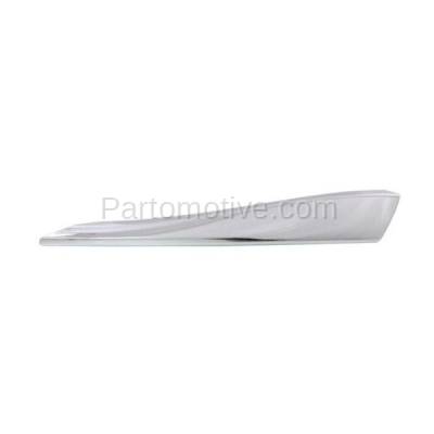 Aftermarket Replacement - GRT-1168L 12-15 XF Front Grille Trim Grill Molding Chrome Driver Side JA1038100 C2Z13455