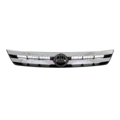 Aftermarket Replacement - GRT-1232 Front Grille Trim Grill Molding Chrome For 10-11 Rogue 2.5L NI1200256 F23101A41A