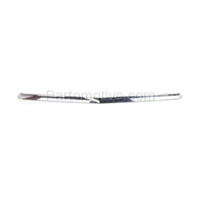 Aftermarket Replacement - GRT-1023 02-03 TL 3.2L Front Upper Grille Trim Grill Molding Chrome AC1217100 75120S0KA02
