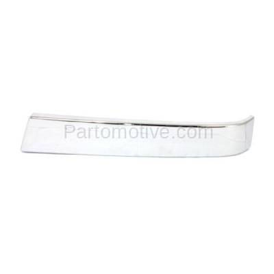 Aftermarket Replacement - GRT-1065L 03-07 Silverado Front Grille Trim Grill Molding Driver Side GM1212105 10397973