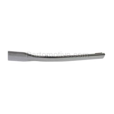 Aftermarket Replacement - GRT-1085L 12-15 Pilot Front Lower Grille Trim Grill Molding Chrome Driver Side 75106SZAA11