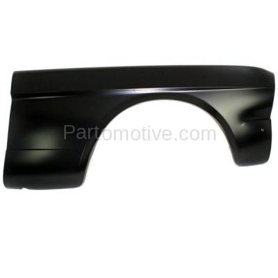 Aftermarket Replacement - FDR-1518R 1964-1966 Ford Mustang (Convertible, Fastback, Hardtop 2-Door) Front Fender Quarter Panel (without Molding Holes) Primed Right Passenger Side