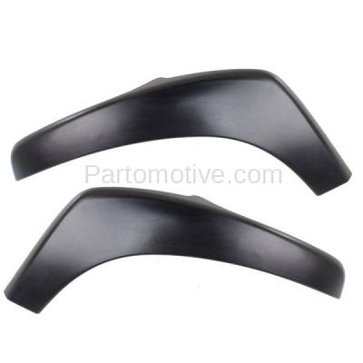 Aftermarket Replacement - FDF-1041L & FDF-1041R 2002-2006 Cadillac Escalade & 2000-2006 Chevrolet Tahoe, GMC Yukon Rear Fender Flare Wheel Opening Molding SET PAIR Left & Right Side