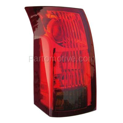 Aftermarket Auto Parts - TLT-1213LC CAPA 04-07 Cadillac CTS Taillight Taillamp Rear Brake Light Lamp Driver Side LH