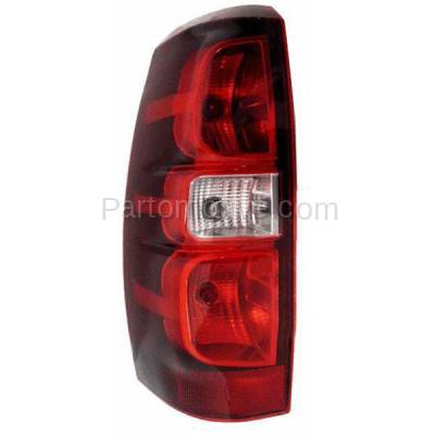 Aftermarket Auto Parts - TLT-1371LC CAPA 07-13 Chevy Avalanche Taillight Taillamp Rear Brake Light Lamp Driver Side