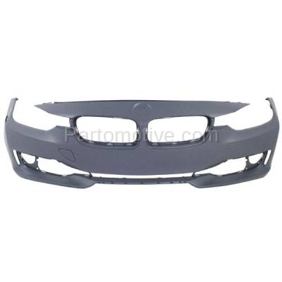 Aftermarket Replacement - BUC-1176FC CAPA 12-15 3-Series Front Bumper Cover Assy w/o M Package BM1000276 51117293085